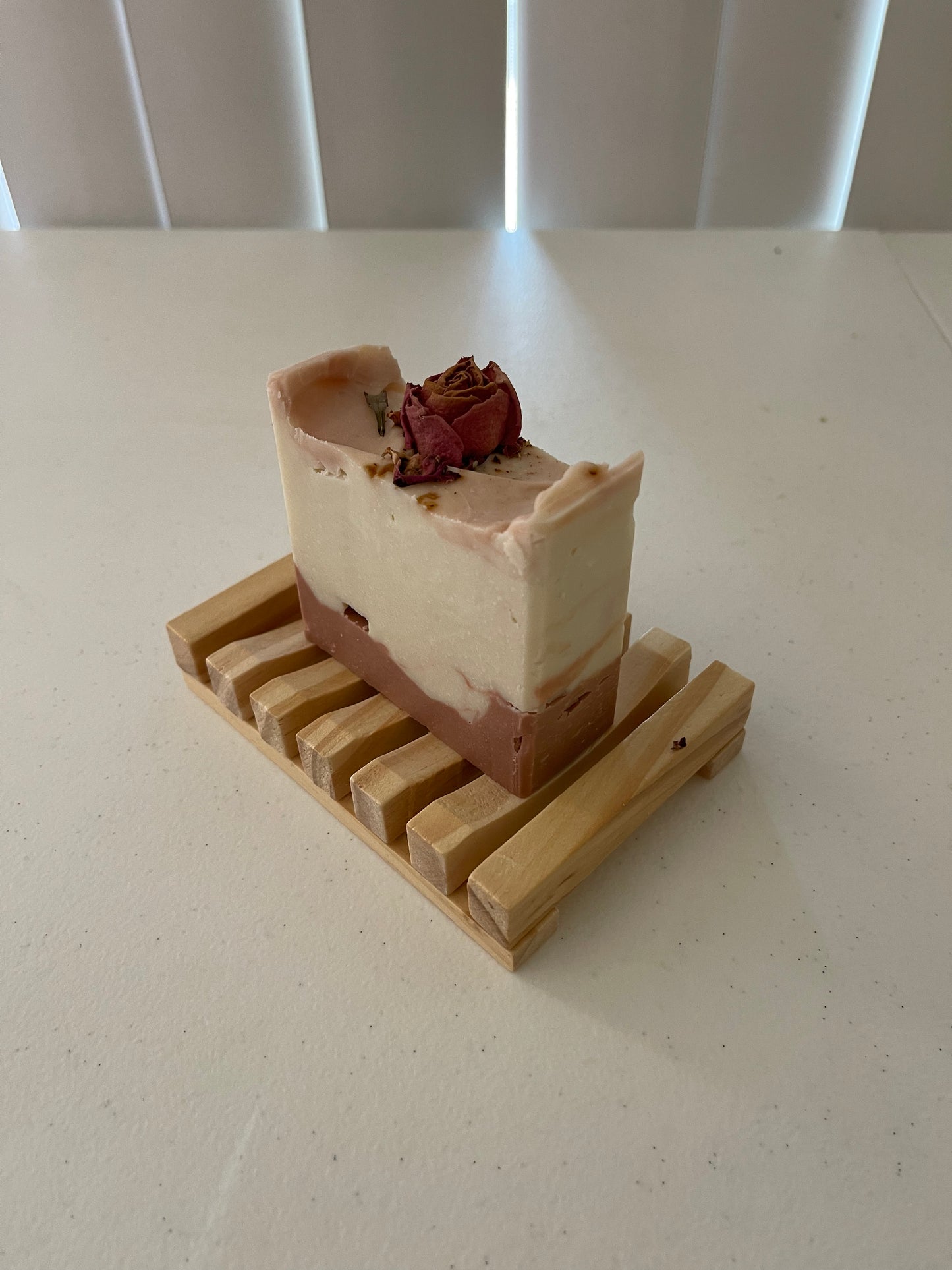 Wooden Soap Rack